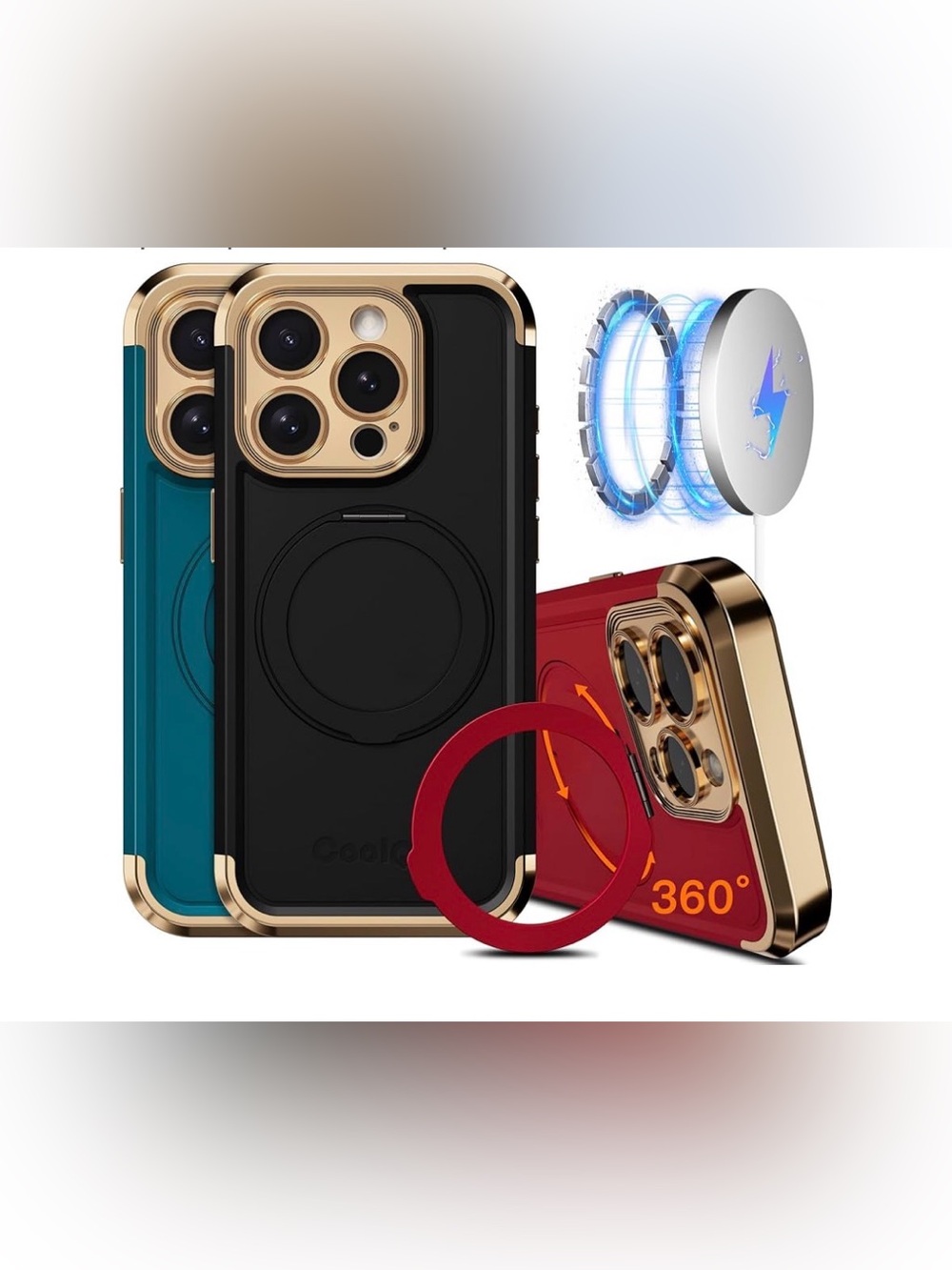 COOLQO Case for iPhone 14 Pro Max. 6.7"